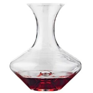 Wine Enthusiast‎ Fusion Clear Glass Oval Decanter 62 oz